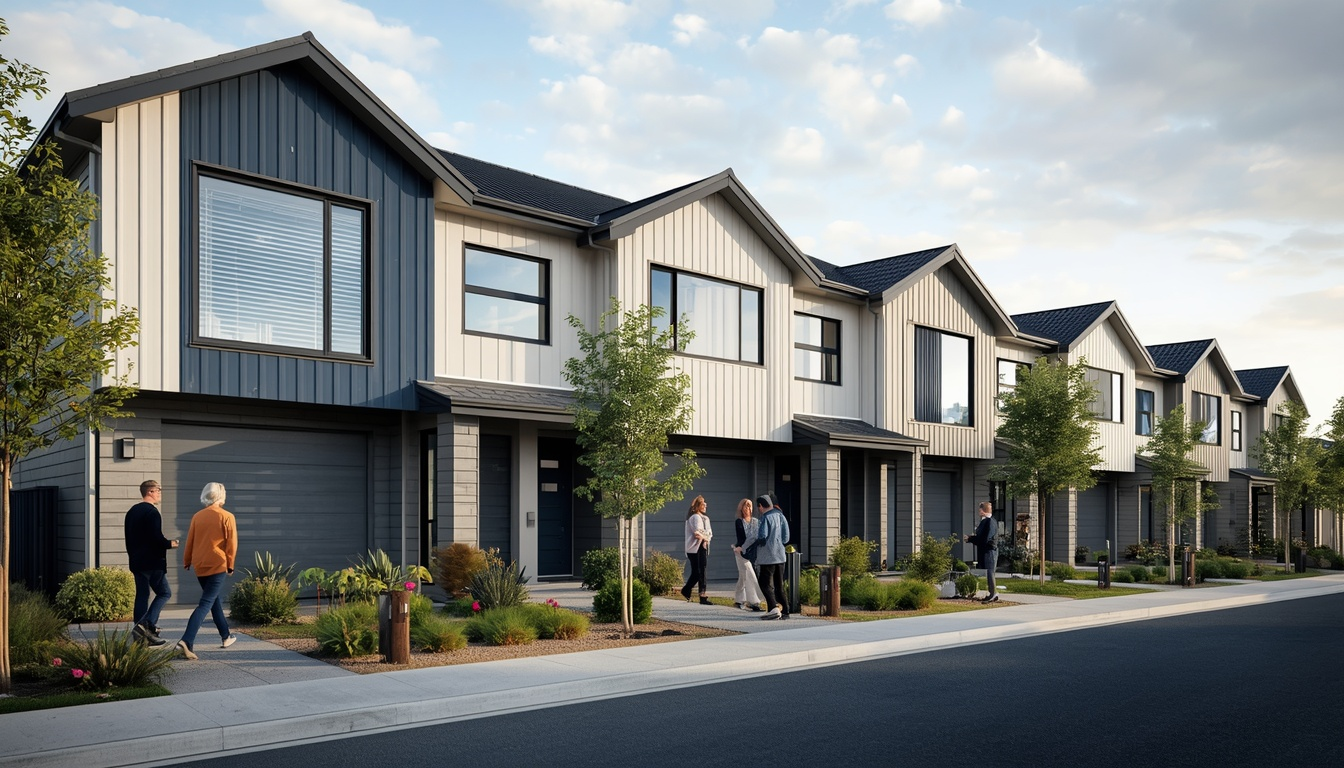 Modern townhouse development in Christchurch