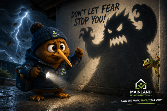 Brave kiwi encouraging tenants not to let fear stop them from asking questions about Healthy Homes compliance.